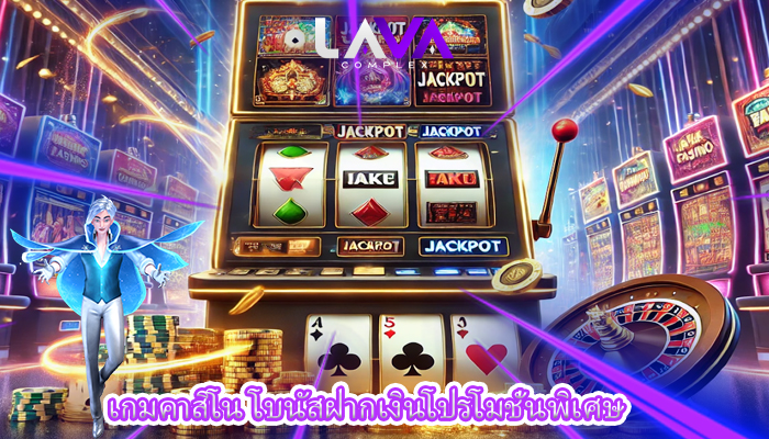 เกมคาสิโน โบนัสฝากเงินโปรโมชั่นพิเศษ